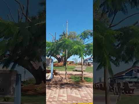 Praça da Matriz  de altinópolis, sp.
