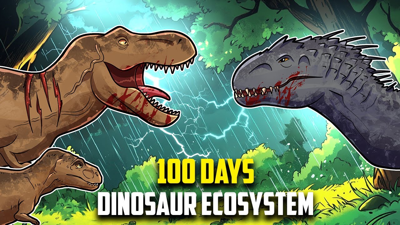 I Simulated A Dinosaur Ecosystem For 100 Days! | Jurassic World Evolution 3