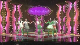 Dal★shabet-Supa Dupa Diva   @SBS Inkigayo 인기가요 20110109