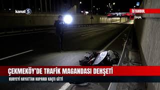 Çekmeköy’de Trafik Magandası Dehşeti | Kuryeyi Hayattan Kopardı Kaçtı Gitti