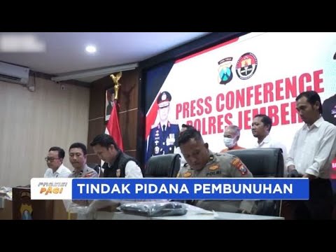 POLRES JEMBER UNGKAP KASUS PEMBUNUHAN