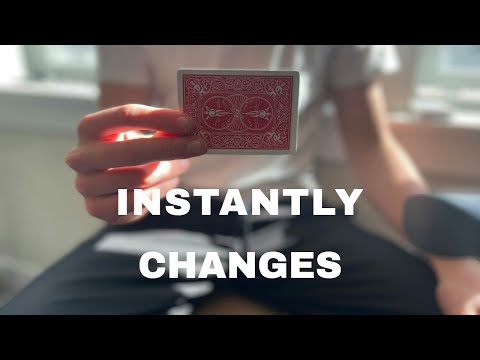 How to Instantly Change a Playing Card // Snap Change Tutorial