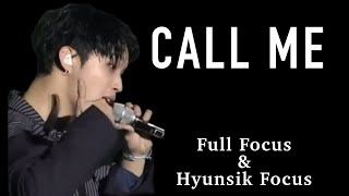 BTOB  «CALL ME»  Full Focus&amp;Hyunsik Focus