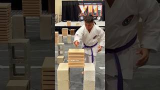 Download lagu Karate Chop Break 👊 Boards don’t hit back but teaches to hit correctly & builds confidence #karate mp3