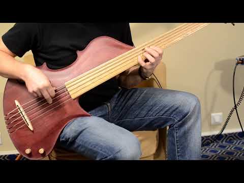 Symphony Crimson Fretless Bass Soundtest