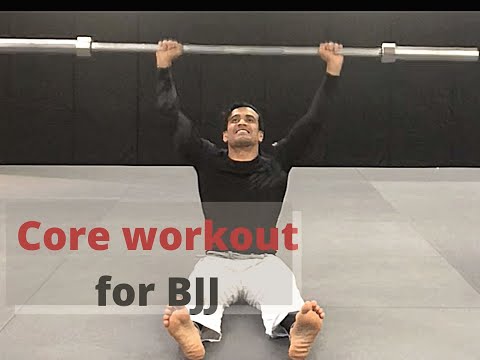 Core workout for BJJ (Guard Retention) (Cobrinha BJJ)