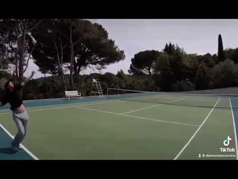 My Niece Holly Fischer Playing Tennis French Riviera| Holly Fischer Tennis Star| Diamonds Over Sins