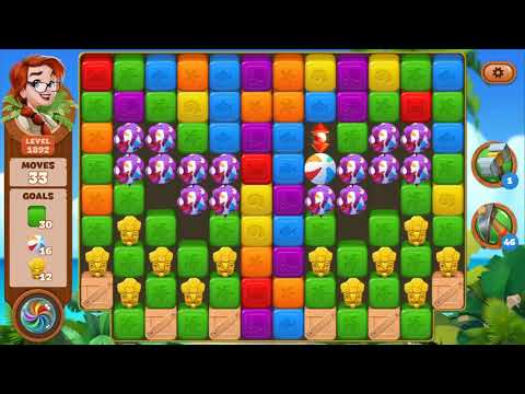 Lost Island Blast Adventure Level 1892 NO BOOSTERS - A S GAMING ✔️