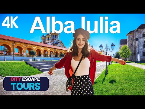 Alba Iulia walking tour  - THE MOST BEAUTIFUL Medieval Citadel in Romania 🇷🇴 Transylvania [4K]