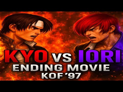 Kyo vs Iori Final Battle 🔥 | KOF ’97 Ending Movie | King of Fighters Cinematic