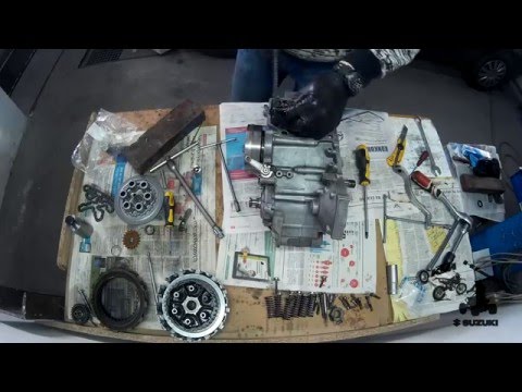 Suzuki LTR 450 - Engine rebuild | Assembly [Part 1/2]