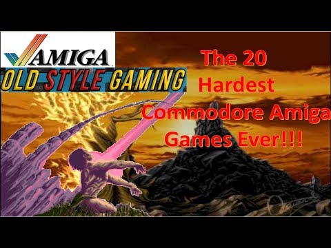 The 20 Hardest Commodore Amiga Games Ever Made!