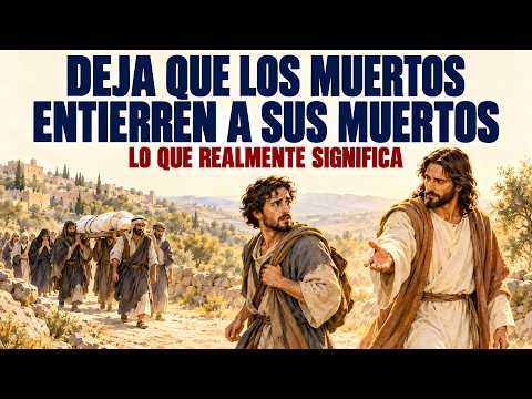 “Deja que los muertos entierren a sus muertos” — El significado que pocos entienden
