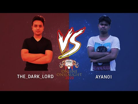 Online Onslaught 2020 - Season 2 SFV: CE Ayan (AYAN01) Vs Aditya (The_Dark_Lord) FT10