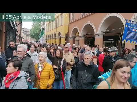 Il 25 aprile a Modena, di tutti e con un po' di tutto