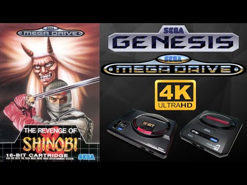 The Revenge of Shinobi [SEGA GENESIS / MEGA DRIVE] Gameplay Walkthrough FULL GAME [4K60ᶠᵖˢ🔴]