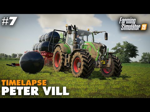 Peter Vill Timelapse #7 Silage Bales Farming Simulator 19