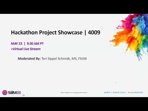 Missed the action live? The 2025 #SIIMHackathon Showcase recording is now available! Watch innovative teams unveil bold solutions, catch the top presentations, see who took home the coveted Hackathon Badges, and get inspired for your next big idea!

vist.ly/3n8785g