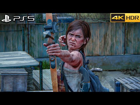 THE LAST OF US 2 PS5 - "Bow" Stealth Kills - Santa Barbara | Grounded No! No Damage [4K HDR 60 FPS]