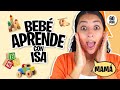Aprende Peque Con Isa Primeras Palabras Para Peques  Bebes Spanish Baby Learning