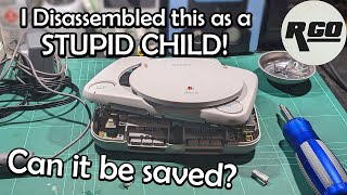 As a Stupid Child, I DESTROYED this PS1 :(
