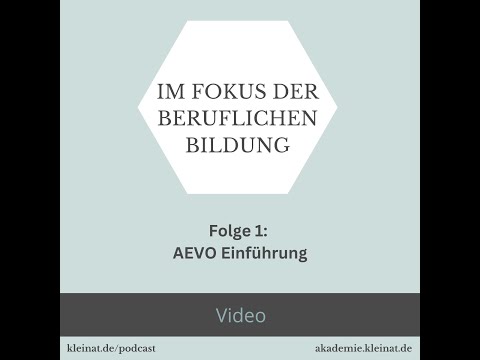 Folge 1: Einführung "Im Fokus der beruflichen Bildung"