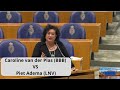 Van der Plas (BBB) VS Adema: Boeren vertrouwen de overheid NIET meer, van complimenten koop je NIKS!