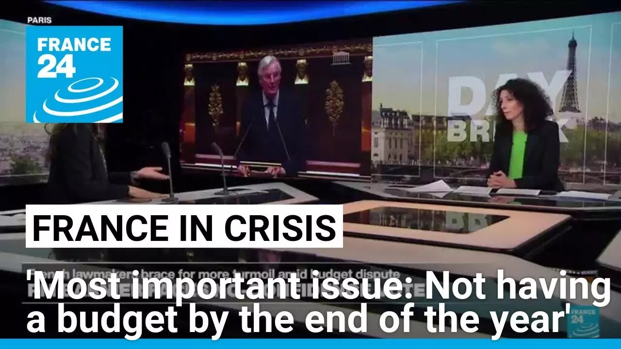 No-confidence vote 'putting France in a very difficult position for political reasons' • FRANCE 24