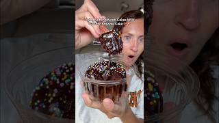 Nothing Bundt Cakes NEW Galactic Brownie (no cream cheese frosting) 🌈 #cake #fastfood #newfood