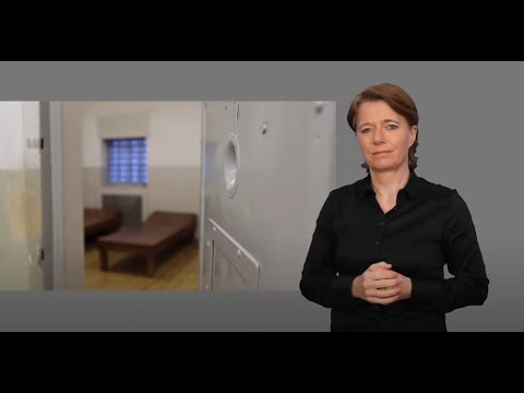 Haft in Hohenschönhausen - "In der Zelle" (Gebärdensprache)