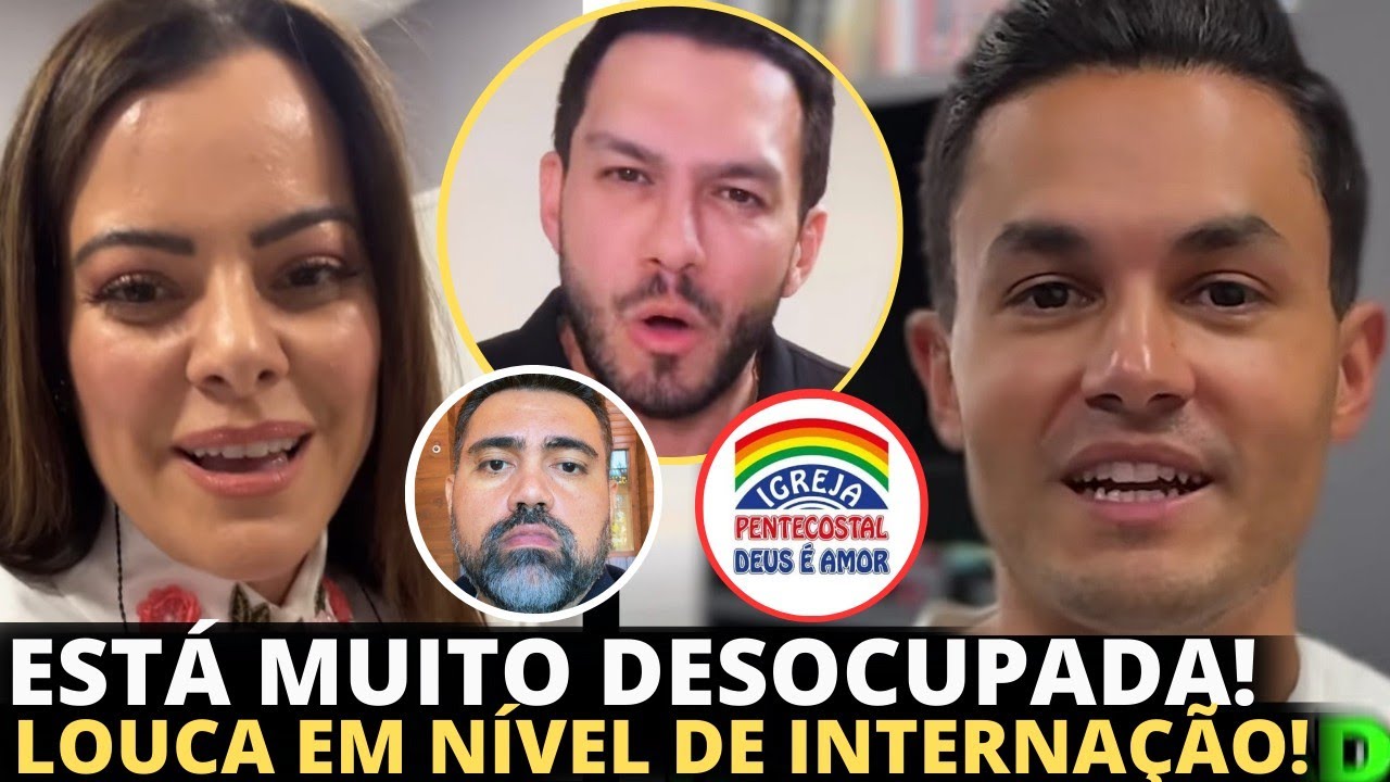 Pastor da Lagoinha chama Ana Paula Valadão de desocupada após ela comentar de placa da "Deus é amor"