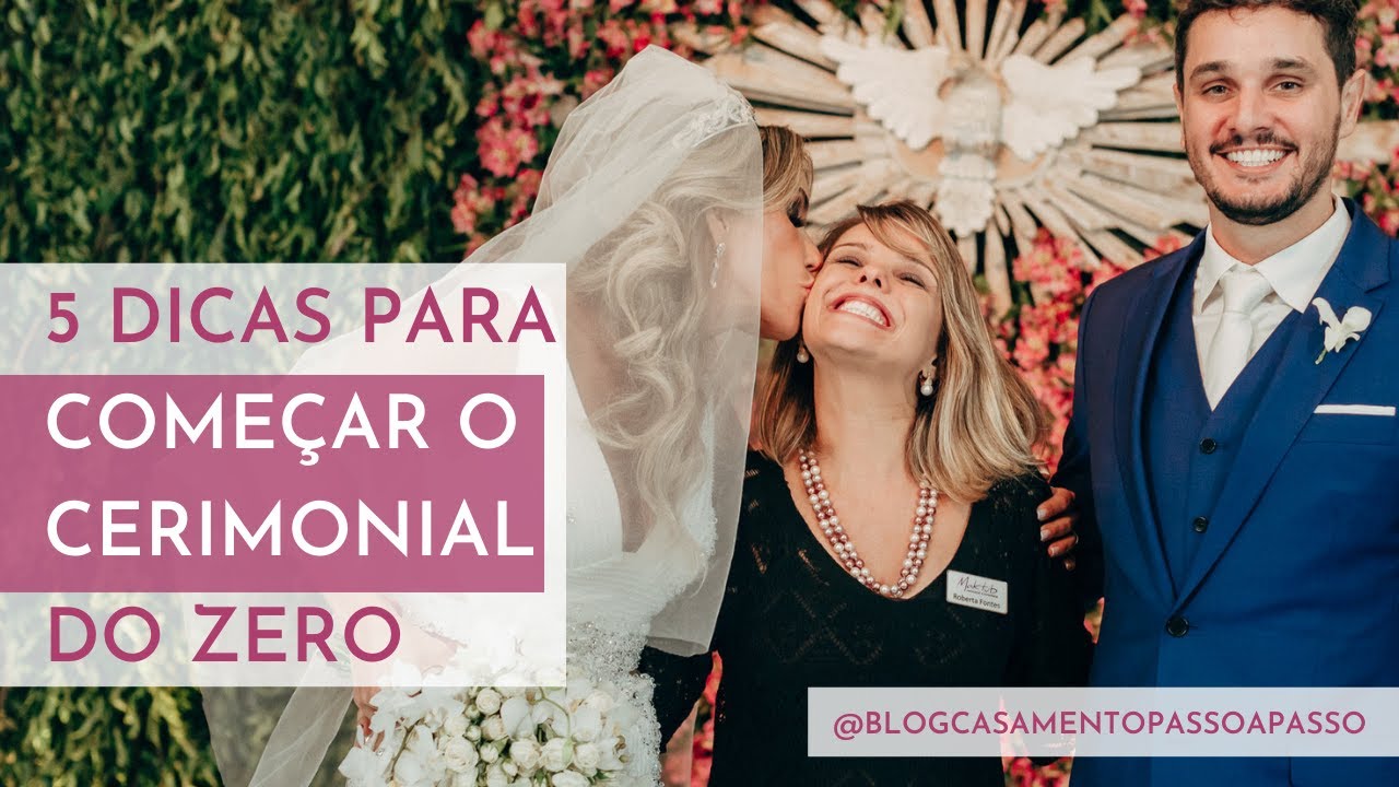 5 dicas para começar o cerimonial do zero