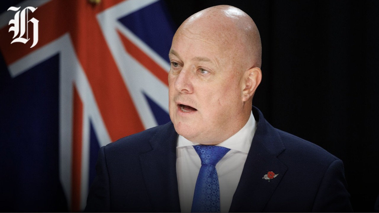 NZ Herald Live: Christopher Luxon speaks to media in Singapore