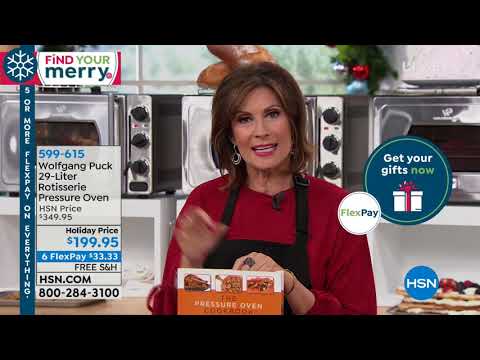 HSN | Chef Wolfgang Puck Holiday Gifts 11.16.2018 - 04 PM