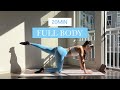 20MIN Full Body Hourglass Pilates // improve mobility, flexibility & tone // beginner friendly