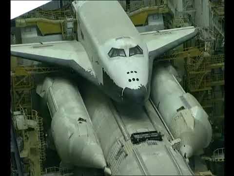 RARE FOOTAGE! Buran OK-1.01 stored at Site 112, Baikonur | Late 1990s