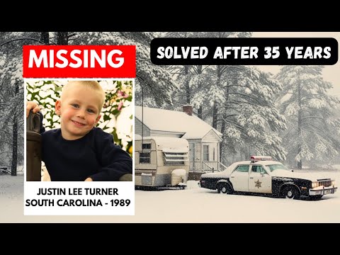 SOLVED: South Carolina Cold Case | Justin Lee Turner, 5 | Child Vanishes on Way to School(1989–2024)
