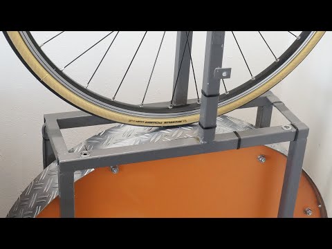 Michelin Power Cup TLR Rolling Resistance Test (spin up video)