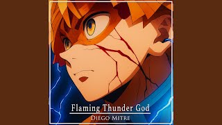 Cover art for Flaming Thunder God