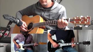 Video thumbnail for "Slide away" - Oasis guitar cover, Yamaha LL11 by mahaloa