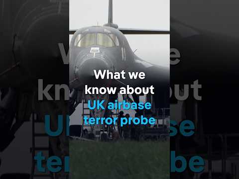 UK police investigate suspected terror plot at British airbase used by the US | DW News