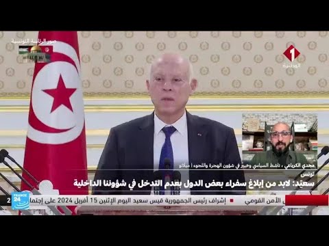 قيس سعيّد يرفض التدخلات الخارجية ومحاولات توطين المهاجرين في تونس
