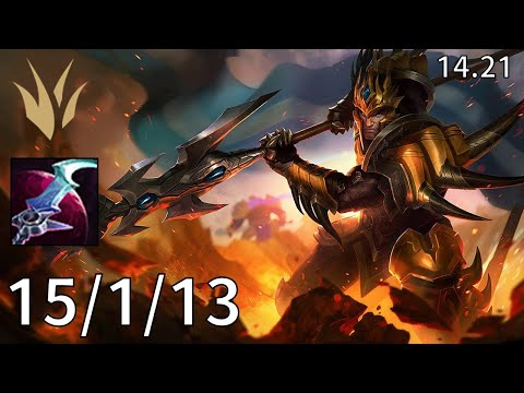 Jarvan IV Jungle vs Kha'Zix - EUW grandmaster | Patch 14.21