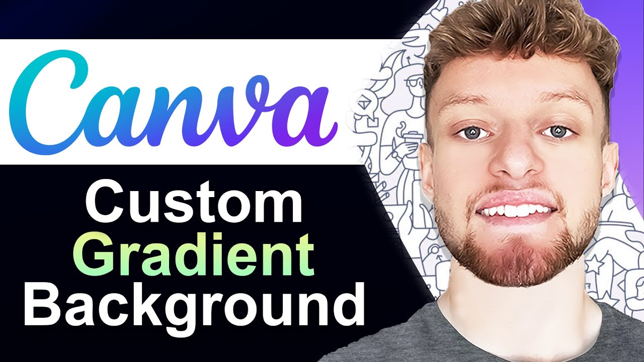 How To Create a Custom Gradient Background in Canva (Step By Step)