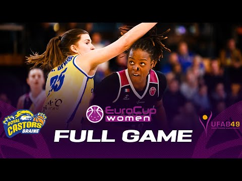 Castors Braine v Angers | Full Basketball Game | EuroCup Women 2022-23