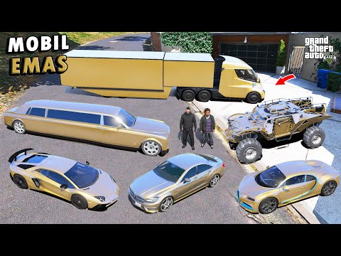 WOW!! I Successfully Collected ALL THE MOST EXPENSIVE AND EPIC GOLDEN CARS IN GTA 5!!!
