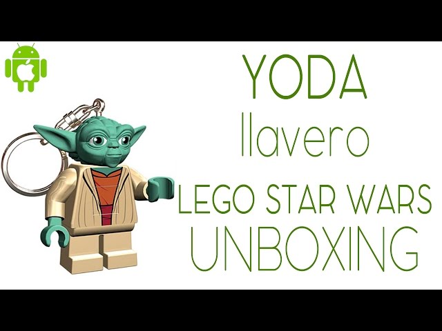 Vídeo relacionado con AUTOZOCO Llavero Yoda, Guerra de las galaxias, dibujos animados, Colgante, Porta llaves de Yoda, Llavero compatible con Star Wars, 3D, Silicona