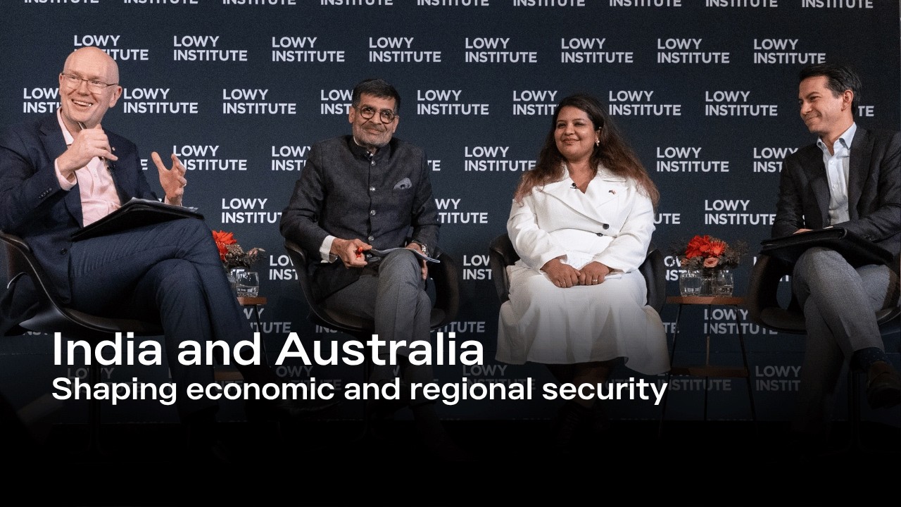 India and Australia: Shaping economic and regional security