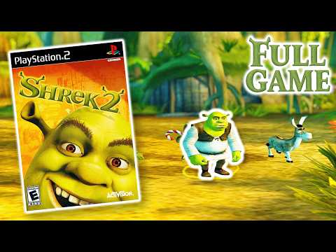 Shrek 2 (PS2 2004) Remastered 4K 60FPS Full Game Playthrough No Commentary