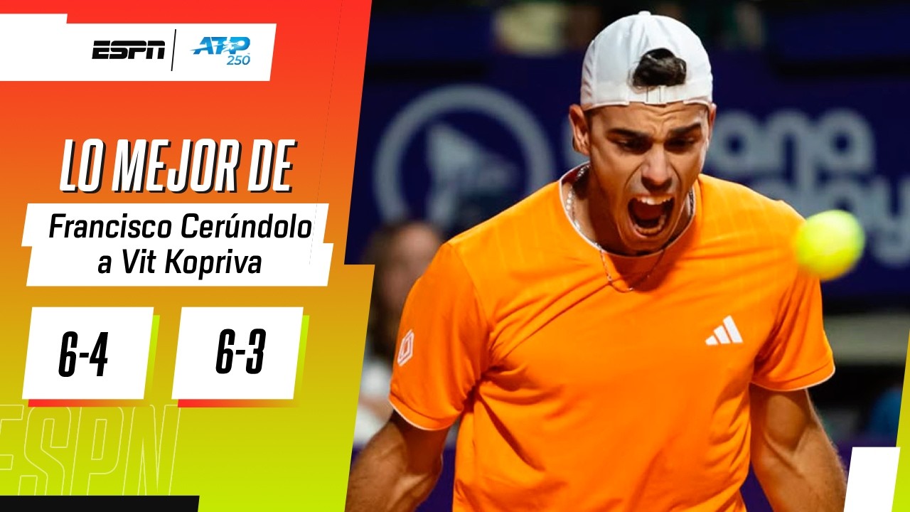 FRAN CERÚNDOLO GANÓ Y YA ESTÁ EN SEMIS DEL ARGENTINA OPEN DONDE SE MEDIRÁ CON ETCHEVERRY | RESUMEN